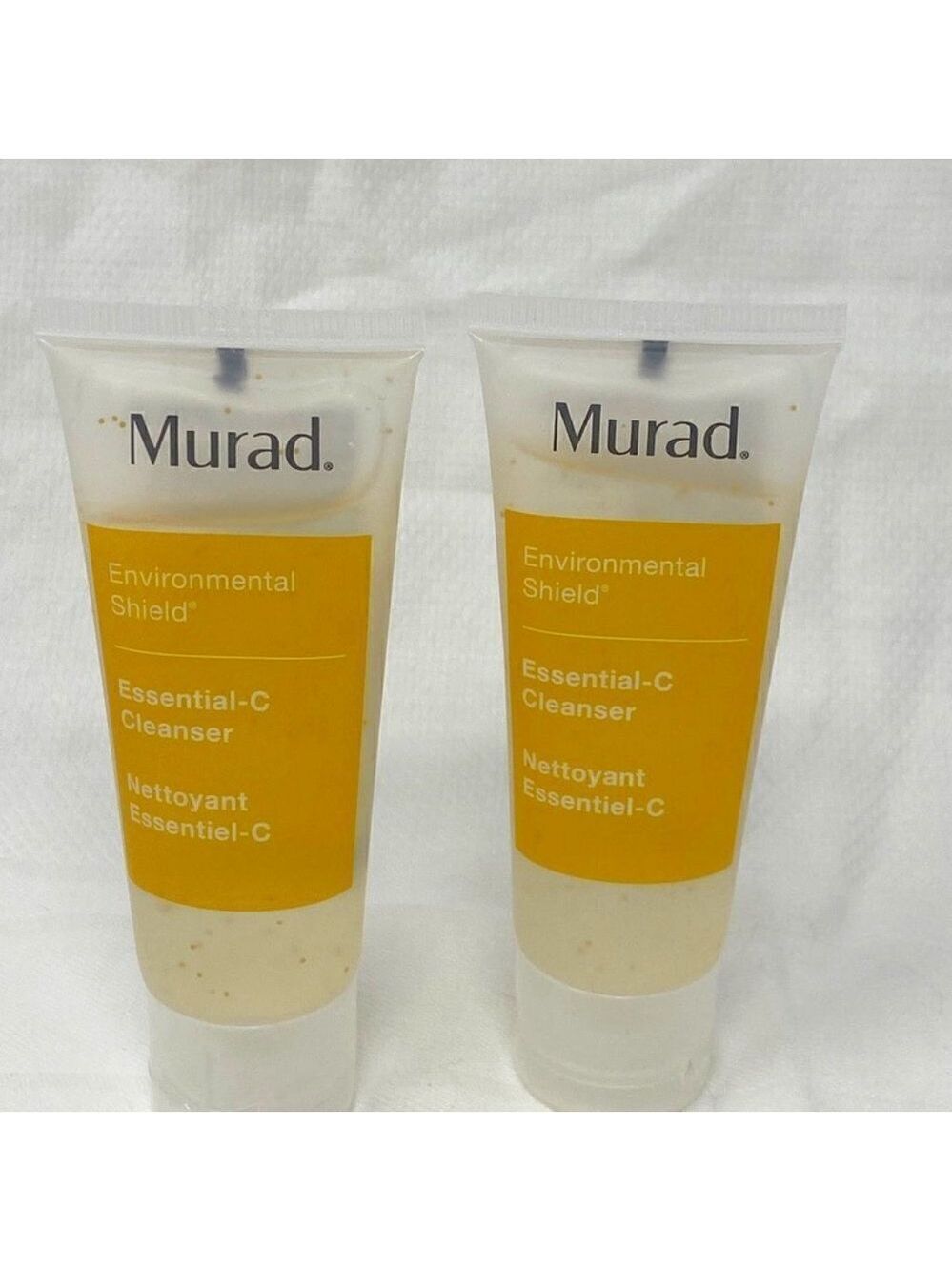 2 Murad Environmental Shield Essential C Cleanser 1.5oz/45ml TRAVEL SIZE Sealed